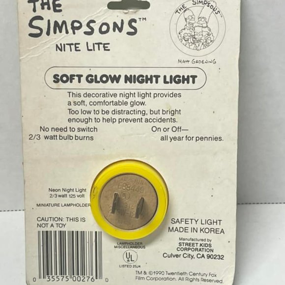 NEW The Simpsons Bart Simpson Jesco 1990 Bendable Figure Factory Sealed... - Picture 6 of 9